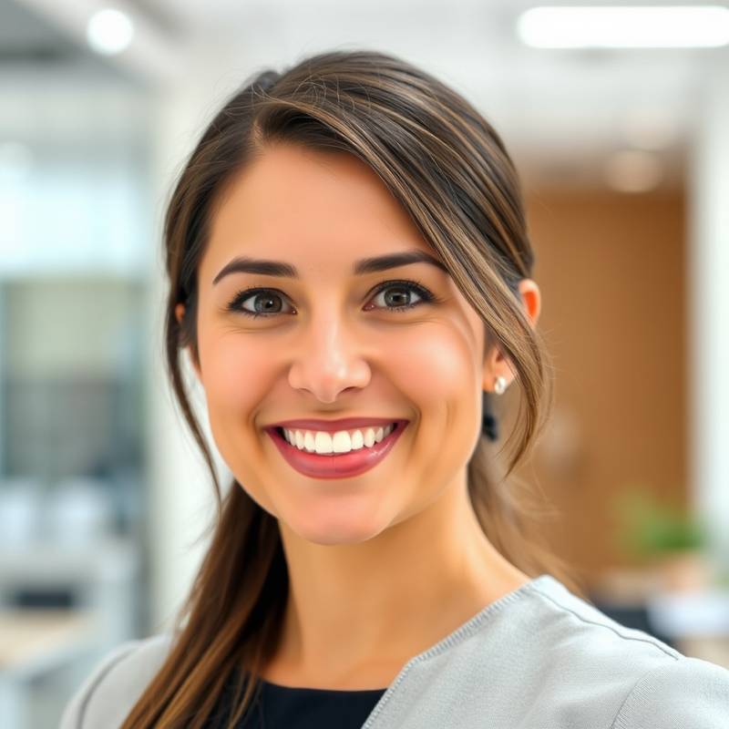 Headshot of Elena Rodriguez, CEO of BrightSpark Learning.